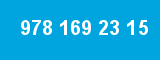978 169 23 15 978 169 23 15